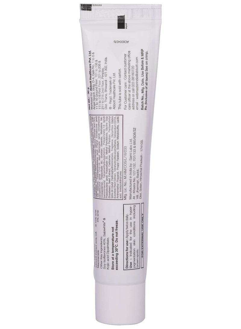Melaglow New Skin Lightening & Brigthening cream 30gm - Image 3